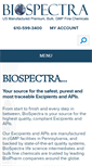 Mobile Screenshot of biospectra.us